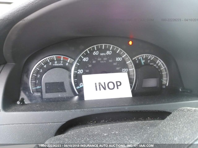 4T1BF1FK2DU675588 - 2013 TOYOTA CAMRY L/SE/LE/XLE BLACK photo 7