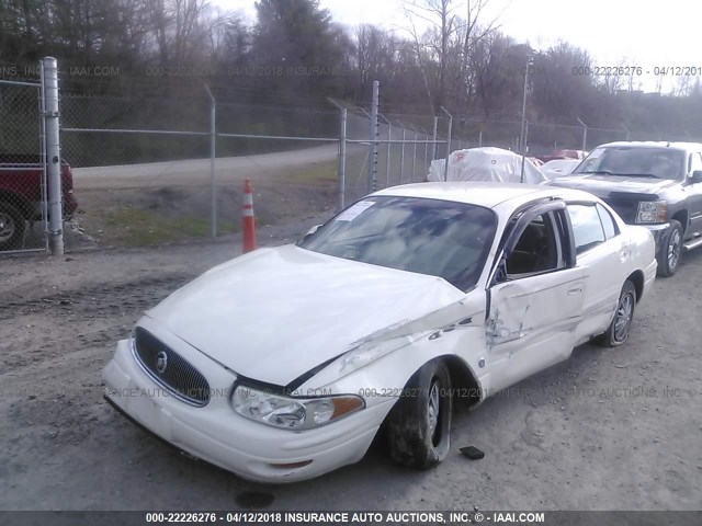 1G4HP52K434158974 - 2003 BUICK LESABRE CUSTOM WHITE photo 6