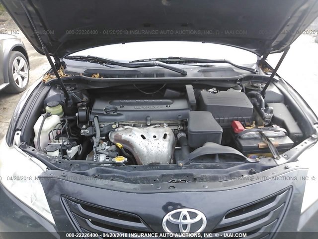 4T1BE46KX9U360453 - 2009 TOYOTA CAMRY SE/LE/XLE BLACK photo 10