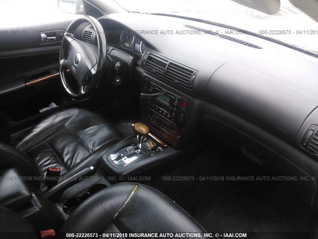 WVWRH63B43P058611 - 2003 VOLKSWAGEN PASSAT GLX 绿色 照片 5