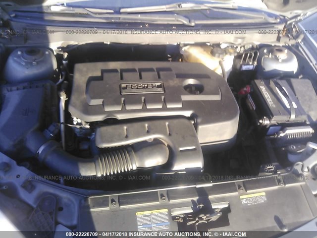 1G2ZF58B074218617 - 2007 PONTIAC G6 VALUE LEADER/BASE BLUE photo 10