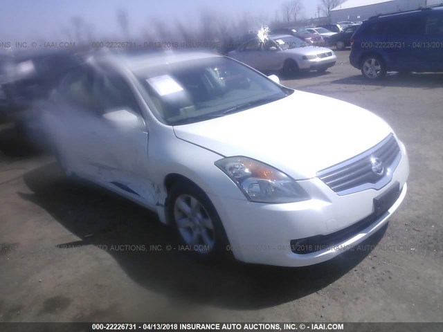 1N4AL21E88N419641 - 2008 NISSAN ALTIMA 2.5/2.5S WHITE photo 1