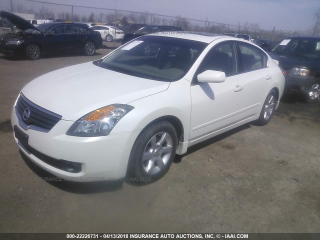 1N4AL21E88N419641 - 2008 NISSAN ALTIMA 2.5/2.5S WHITE photo 2