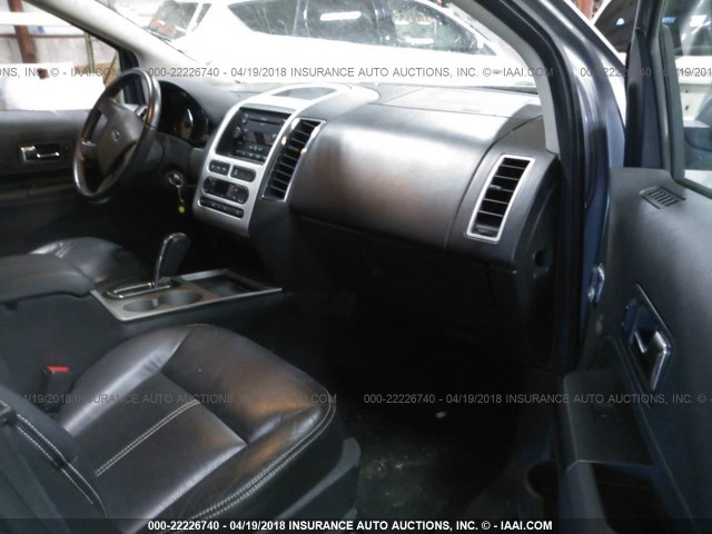 2FMDK49C57BB58595 - 2007 FORD EDGE SEL PLUS SILVER photo 5