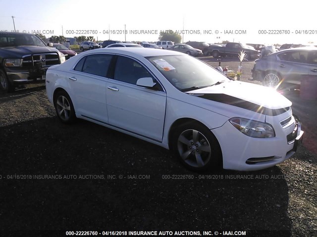 1G1ZC5E01CF154621 - 2012 CHEVROLET MALIBU 1LT 白色 照片 1