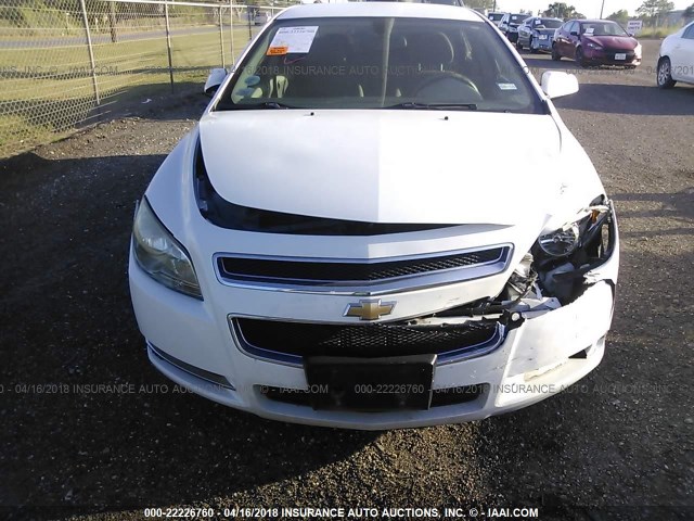 1G1ZC5E01CF154621 - 2012 CHEVROLET MALIBU 1LT 白色 照片 6