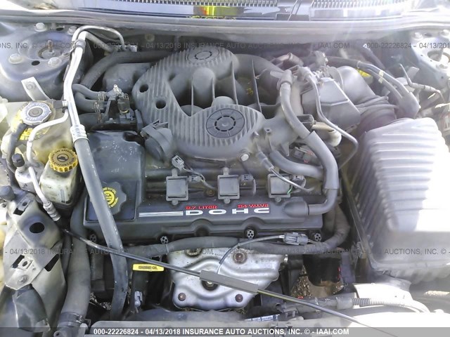 1C3EL65U71N648116 - 2001 CHRYSLER SEBRING LIMITED BLUE photo 10