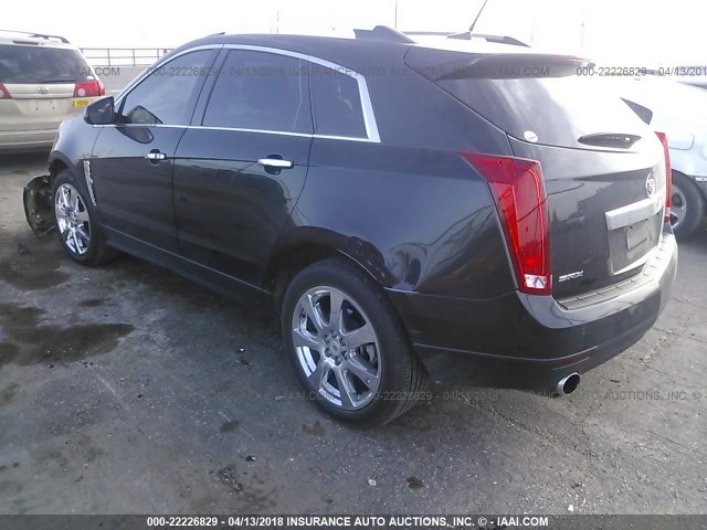 3GYFNCEY7BS615226 - 2011 CADILLAC SRX PREMIUM COLLECTION BLACK photo 3