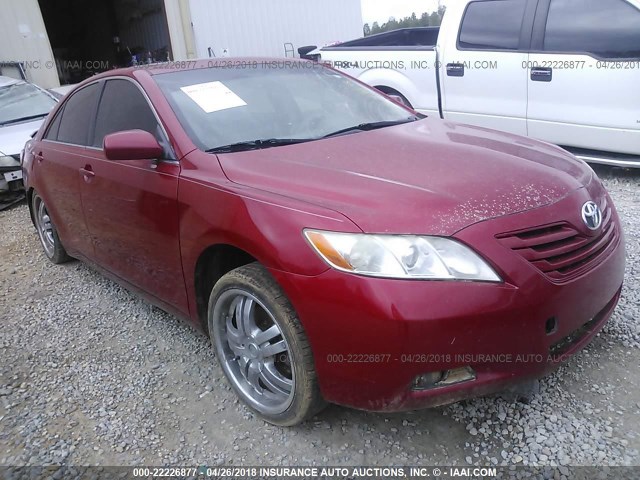 JTNBE46K373079159 - 2007 TOYOTA CAMRY NEW GENERAT CE/LE/XLE/SE RED photo 1