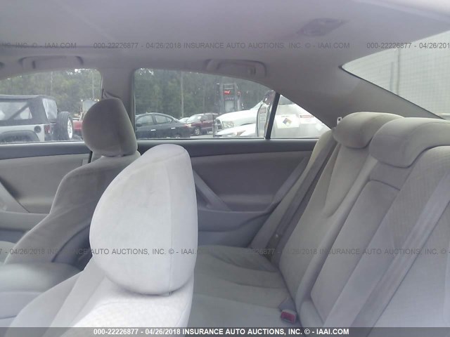 JTNBE46K373079159 - 2007 TOYOTA CAMRY NEW GENERAT CE/LE/XLE/SE RED photo 8