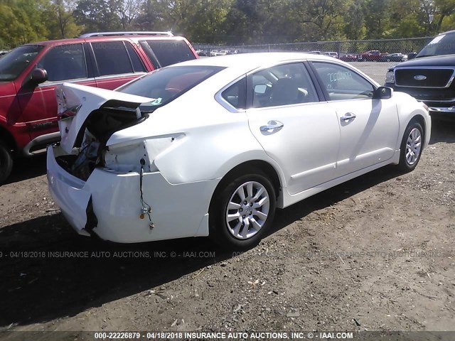 1N4AL3AP3FC488348 - 2015 NISSAN ALTIMA 2.5/S/SV/SL WHITE photo 4