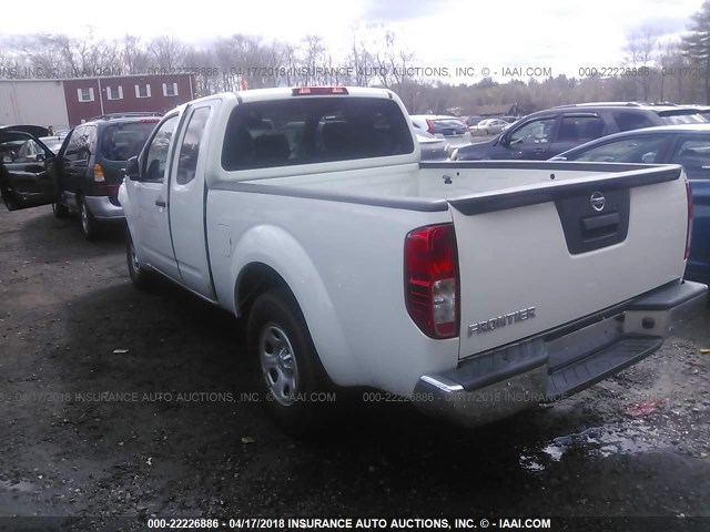 1N6BD0CT7EN761232 - 2014 NISSAN FRONTIER S/SV WHITE photo 3