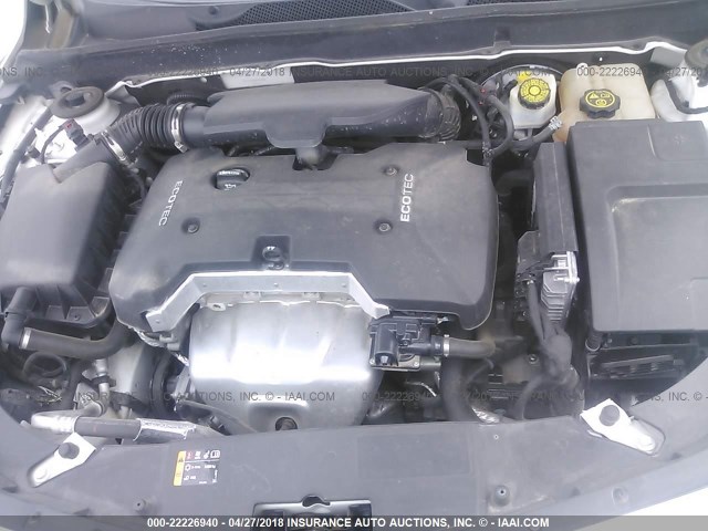 1G11C5SA5DF314530 - 2013 CHEVROLET MALIBU 1LT 白色 照片 10