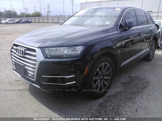 WA1VAAF77JD009943 - 2018 AUDI Q7 PRESTIGE BLACK photo 2