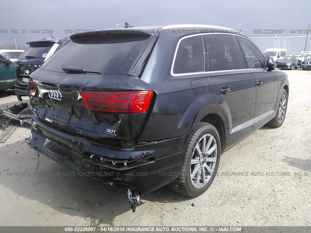 WA1VAAF77JD009943 - 2018 AUDI Q7 PRESTIGE BLACK photo 4