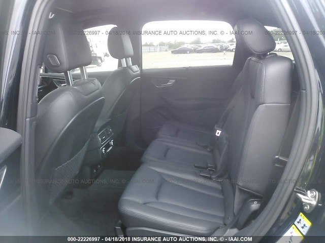WA1VAAF77JD009943 - 2018 AUDI Q7 PRESTIGE BLACK photo 8