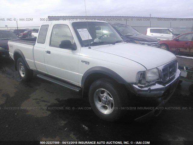 1FTZR15X0YPA86258 - 2000 FORD RANGER SUPER CAB WHITE photo 1