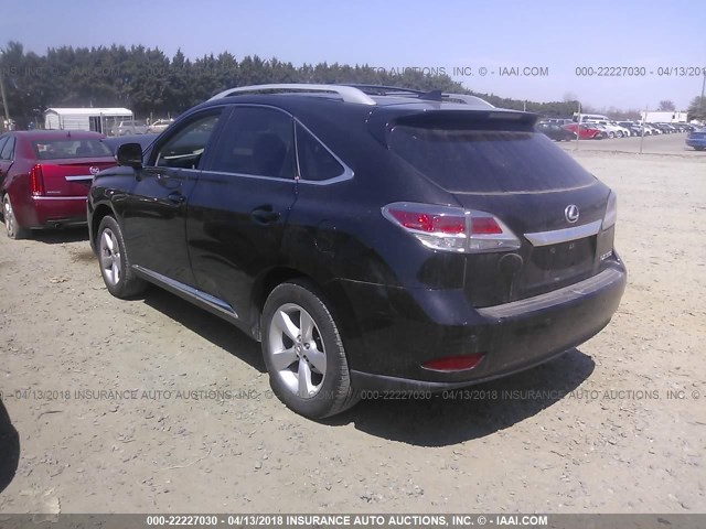 2T2BK1BA5FC304661 - 2015 LEXUS RX 350/BASE/F SPORT BLACK photo 3