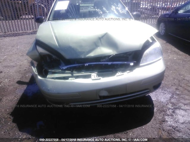 1FAHP34NX7W243382 - 2007 FORD FOCUS ZX4/S/SE/SES 绿色 照片 6