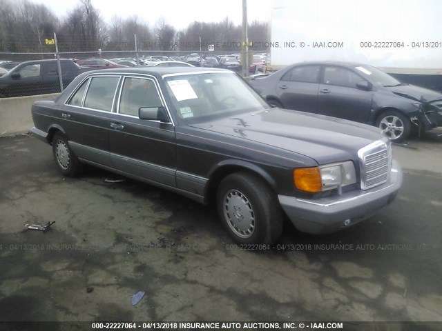 WDBCA39D5GA270135 - 1986 MERCEDES-BENZ 560 SEL BLACK photo 1