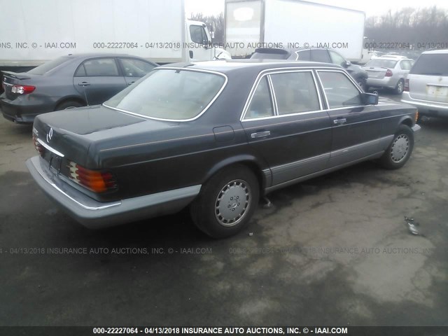 WDBCA39D5GA270135 - 1986 MERCEDES-BENZ 560 SEL BLACK photo 4