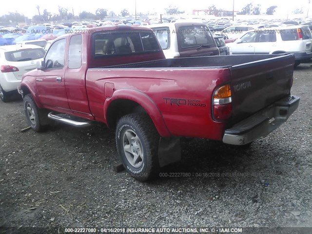 5TESN92N01Z795091 - 2001 TOYOTA TACOMA XTRACAB PRERUNNER 红色 照片 3