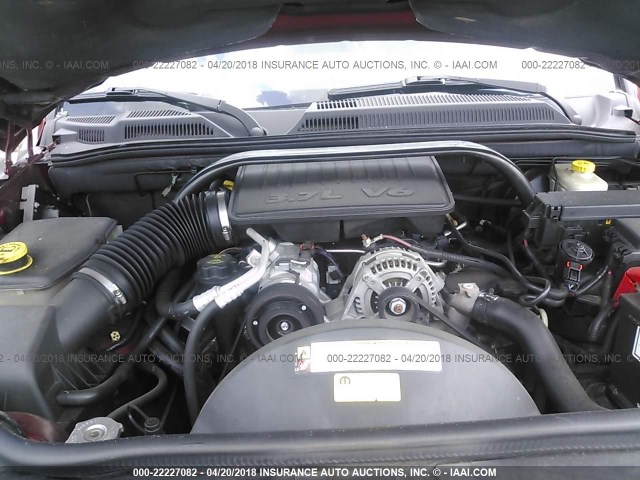 1J8HH48K57C622667 - 2007 JEEP COMMANDER Qırmızı foto 10