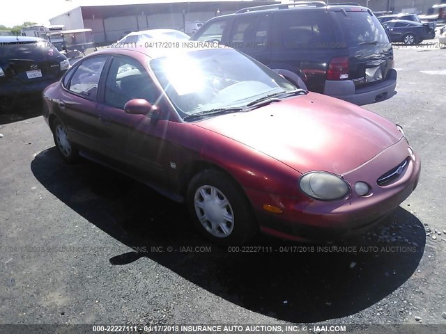 1FAFP52SXWG206143 - 1998 FORD TAURUS LX/SE MAROON photo 1