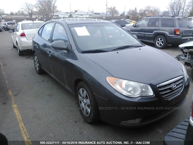 KMHDU46D87U067922 - 2007 HYUNDAI ELANTRA GLS/SE/LIMITED GRAY photo 1