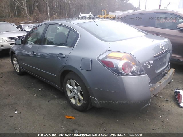 1N4CL21E49C186119 - 2009 NISSAN ALTIMA HYBRID GRAY photo 3