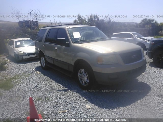 1FMRU15W64LA06318 - 2004 FORD EXPEDITION XLT GOLD photo 1