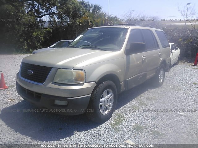1FMRU15W64LA06318 - 2004 FORD EXPEDITION XLT 金色 照片 2