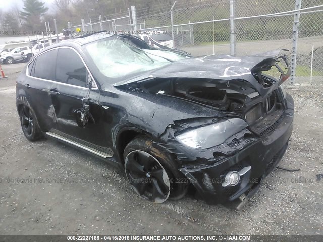 5UXFH0C55BLC66398 - 2011 BMW X6 HYBRID BLACK photo 1