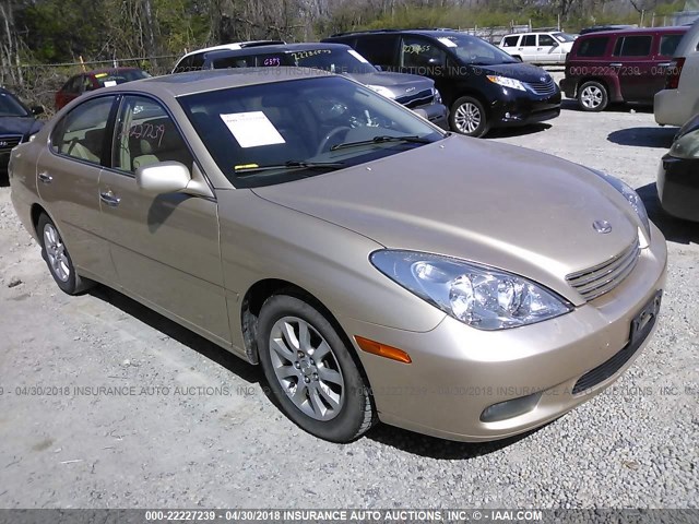 JTHBF30G020056608 - 2002 LEXUS ES 300 TAN photo 1