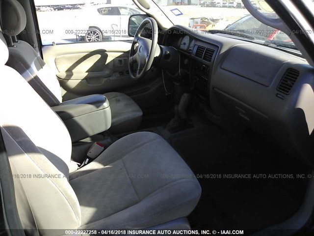 5TEHN72N94Z363327 - 2004 TOYOTA TACOMA DOUBLE CAB 黑色 照片 5