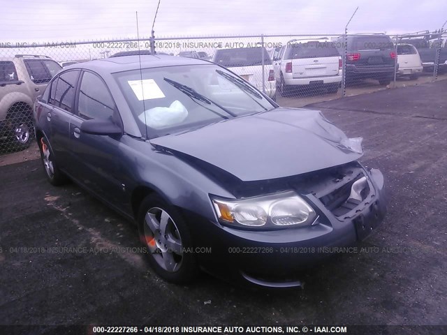1G8AL52F15Z104911 - 2005 SATURN ION LEVEL 3 GRAY photo 1