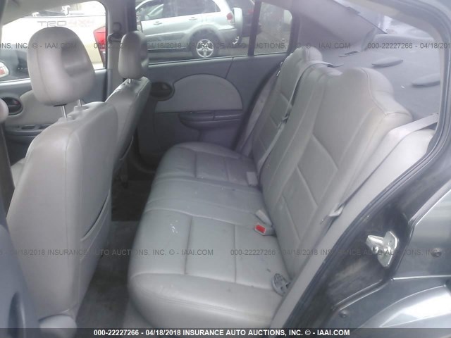 1G8AL52F15Z104911 - 2005 SATURN ION LEVEL 3 GRAY photo 8