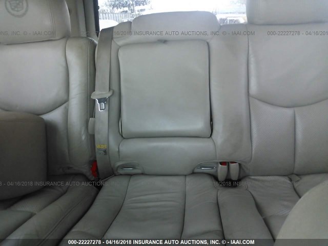 1GYEK63N43R222948 - 2003 CADILLAC ESCALADE LUXURY WHITE photo 8