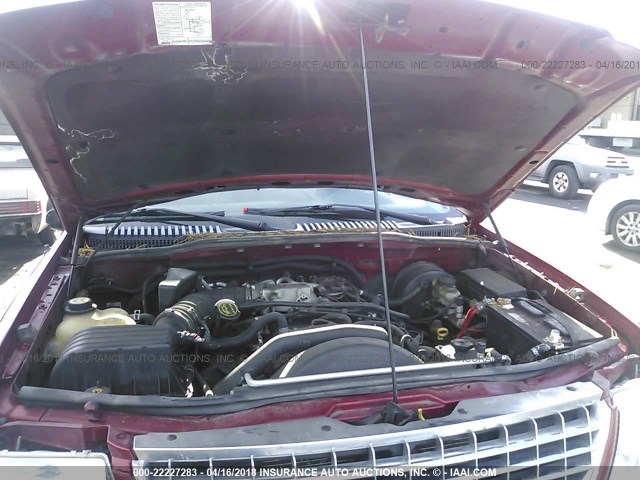 1FMZU73W64ZA54095 - 2004 FORD EXPLORER XLT/XLT SPORT/NBX 红色 照片 10