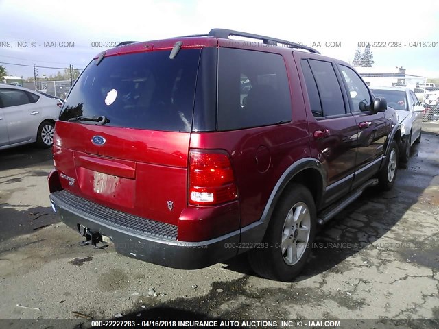 1FMZU73W64ZA54095 - 2004 FORD EXPLORER XLT/XLT SPORT/NBX 红色 照片 4