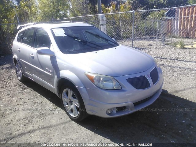 5Y2SN63L25Z464123 - 2005 PONTIAC VIBE GT GRAY photo 1