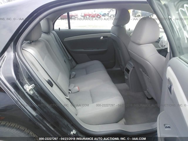1G1ZA5EU0CF165604 - 2012 CHEVROLET MALIBU LS 黑色 照片 8