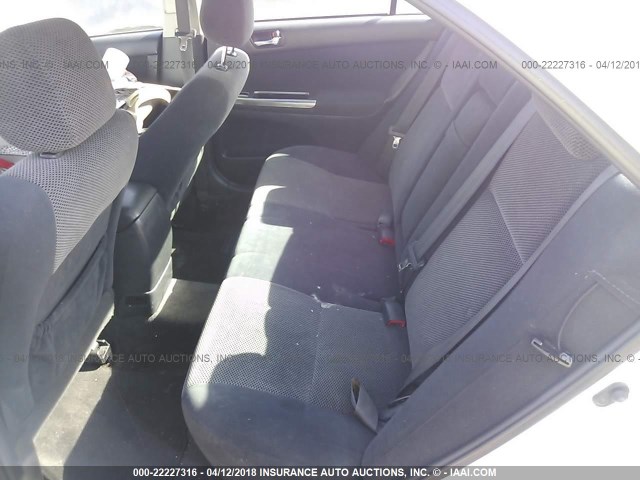 4T1BE32K94U288024 - 2004 TOYOTA CAMRY LE/XLE/SE WHITE photo 8