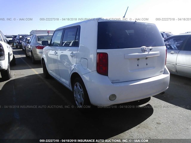 JTLKE50E591080278 - 2009 TOYOTA SCION XB WHITE photo 3