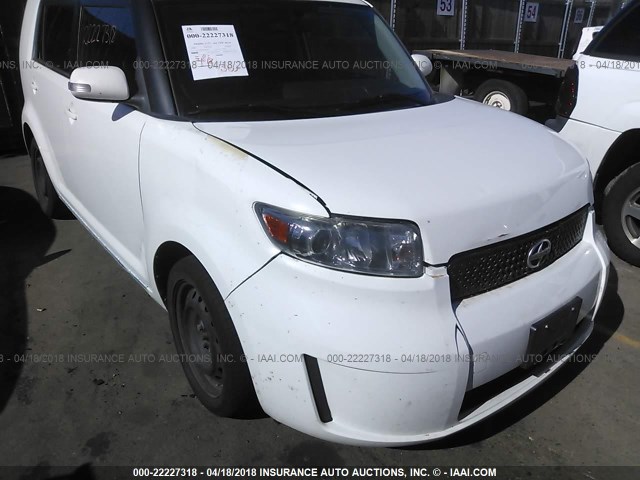 JTLKE50E591080278 - 2009 TOYOTA SCION XB WHITE photo 6