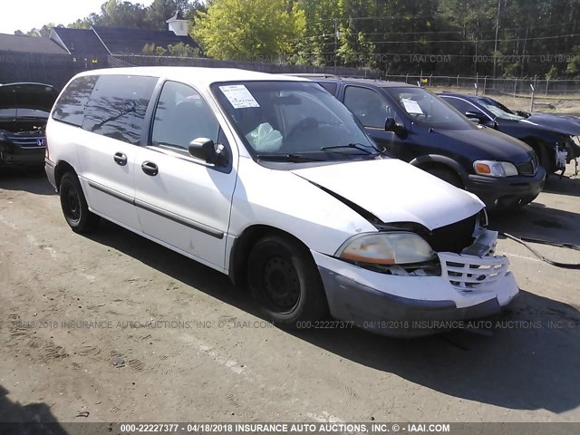 2FMZA51UXXBC16171 - 1999 FORD WINDSTAR WAGON WHITE photo 1