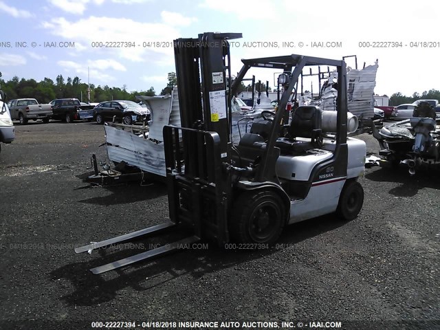 9L0726 - 2008 NISSAN FORKLIFT CL/CLS60  GRAY photo 2