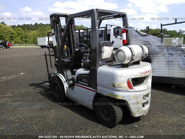 9L0726 - 2008 NISSAN FORKLIFT CL/CLS60  GRAY photo 3