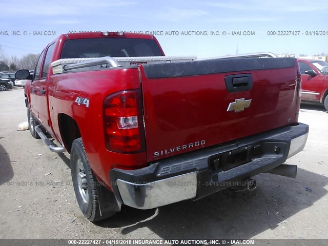 1GCHK23637F521665 - 2007 CHEVROLET SILVERADO K2500 HEAVY DUTY RED photo 3