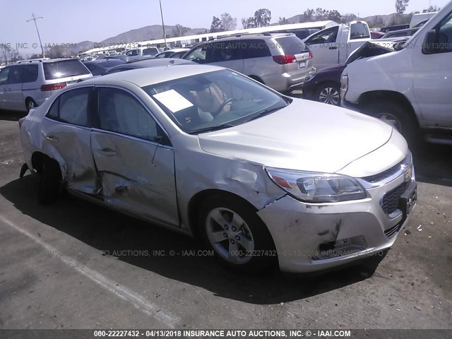1G11B5SL5FF341024 - 2015 CHEVROLET MALIBU LS 金色 照片 1
